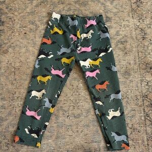 Hanna Andersson Horse Print Leggings